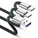 USB Type C Cable 10ft, [2 Pack] USB