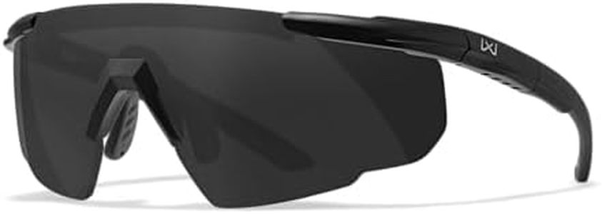 Wiley X Saber Advanced Sunglasses Smoke Grey Matte Black