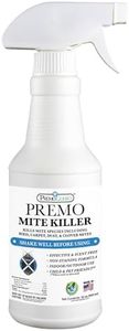 Mite Killer Spray by Premo Guard – 32 oz – Treatment for Dust Spider Bird Rat Mouse Carpet and Scabies Mites – Fast Acting 100% Effective – Child & Pet Safe – Best Natural Non-Toxic Formula