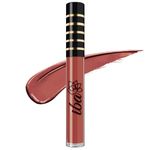 Iba Maxx Matte Liquid Lipstick- Caramel Nude | Infused with Vitamin E & Almond Oil | Transfer Proof & Long Lasting | Waterproof & Smudge Proof | Velvet Matte Finish & Highly Pigmented | Lightweight & Comfortable | Non-Sticky and Non-Drying | Lip Makeup | 2.6ml