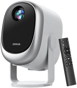 [Auto Keystone/Electric Focus] ZENTUS 2024 1080P HD Projector, with Bluetooth & WiFi, Mirror cast/Screen cast, 9500 Lumens, Compatible with Chromecast, Fire TV Stick, iPhone, Android, HDMI