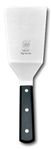 DUE BUOI Big Handle Wide Spatula blade dimension 4" x 6.1/3". Good for Burger Kitchen bbq grill griddle pastry. Non-stick Durable. ICQ Approved.