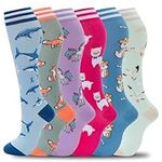 fenglaoda Compression Socks Women M