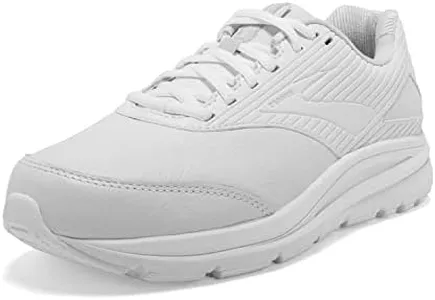 Brooks Womens Addiction Walker 2 Walking Shoe - White/White - D - 9.0