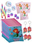 Le Delite Mermaid theme party return Gift Bags for Kids |doll princess return gift items for birthday I party supplies return Gift Bags Weddings | Birthday | Holiday Presents (all 10 piece combo set)