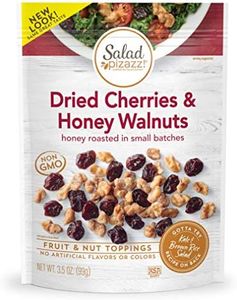 Salad Pizazz ! | Salad Topping | OZ - 12 3.5OZ (3.5) Resealable Bags Dried Cherries & Honey Toasted Walnuts,42 Ounce