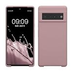 kwmobile Case Compatible with Google Pixel 6 Pro Case - TPU Silicone Phone Cover with Soft Finish - Nude Lilac