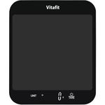 Vitafit 15kg Digital Kitchen Scales, Weighing Professional Since 2001, Food Scales Kitchen in Grams and Ounces, 1g/0.1oz Precise Graduation, Batteries Included, Black