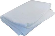 Duda Energy Sheets:1u 1 yd. x 72" Singed Polyester Felt Filter Media Fabric Sheet, 1 Micron, Polyester