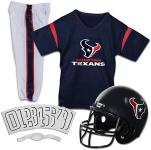Franklin Sports NFL Houston Texans Youth Licensed Deluxe Uniform Set, Large