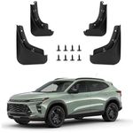 PSLER Fit for Trax 2024 2025 Mud Flaps Set of 4PCS Mud Guard Kit Splash Guards Mudguards Mudflaps with Hardware Kits Accessory Front and Rear