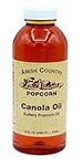 Amish Country Popcorn | Butter Flavored Canola Oil - 16 oz | Old Fashioned, Non-GMO and Gluten Free (16 oz Jar)