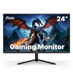 Pixio PX248 Prime S 24 inch 165Hz Refresh Rate FHD 1080p Resolution IPS Panel 1ms MPRT Response Time Adaptive Sync LCD Gaming Monitor