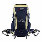 Adventure Worx Xplore 35L Rucksack for Hiking/Travel | Laptop bag for men | Backpacks for college | Casual backpacks for overnight travel | Shoulder bag for men | Available in Blue and Yellow