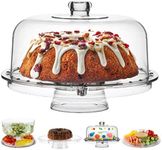 Homeries Acrylic Cake Stand with Do