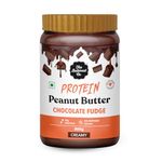 The Butternut Co. Protein Chocolate Fudge Peanut Butter,Creamy 32 G Protein|High Protein,Nutritious Treat For Breakfast All Natural No Cholesterol - 800Gram (Pack Of 1)