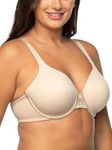 Vanity Fair Women's Beauty Back Full Figure Underwire Bra 76380, Damask Neutral, 38DD