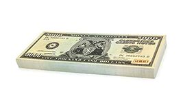 100 x $5000 DOLLAR Cashbricks® play money banknotes