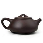 Yxhupot Teapot Chinese Yixing Zisha Genuine Black Zini Dragon Clay Shipiao Infusers Loose Tea (Pot zini)