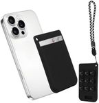 kwmobile AI Voice Recorder Cover Compatible with PLAUD Note AI Voice Recoder - Suction cup mount - Black
