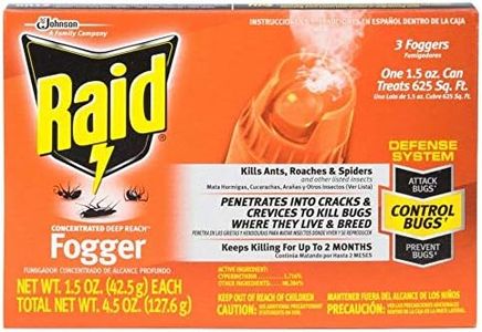 Raid Concentrated Fogger 1.5 Oz -3 Pack