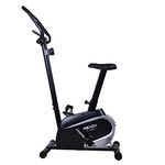 Reach B-201 Smart Exercise Cycle with 4kg Flywheel | Indoor Upright Stationary Bike | 8 Levels of Adjustable Magnetic Resistance with Cushioned Seat | LCD Screen | Max User Weight 110kg