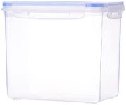 Aristo Lock & Fresh 213 Plastic Storage Container For Storing grains, pulses, rice, wheat etc- 2400 ML, Transparent Clear, large (LOCK&FRESH213) (19 x 13 x 16.5cm)