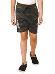 Alan Jones Clothing Boys Camouflage Shorts (5-6 Years_Green)