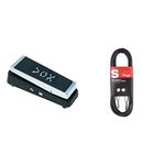 VOX WAH V847 - Classic Wah-Wah Guitar Pedal & Stagg SGC6DL 6m/20 ft Deluxe Standard Guitar Cable - Black