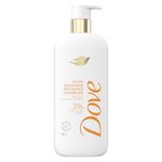 Dove Exfoliating Body Wash, Energizes & illuminates skin Glow Recharge, body cleanser with 3% brightening serum with vitamin C, 547mL