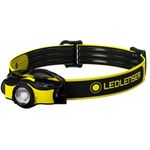 Ledlenser iH5R - Rechargeable LED Head Torch, Super Bright 400 Lumens Headlamp, Water Resistant (IP54), Camping, Hiking Equipment, Rechargeable Work Head Torch, Up to 35 Hours Running Time