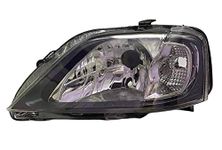 AUTO MOTO Heavy Quality Depon Head-light Assembly Unit, Without Bulb for Mahindra Logan (Left Co-Driver Side, Black)