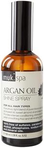 MUK. Spa Argan Oil Repair Shine Spray - Heat Protection Hair Spray for Fine to Coarse Hair. Frizz Control & Colour Care Shine Spray. Sulphate & Paraben Free Argan Oil Hair Spray, 100ml