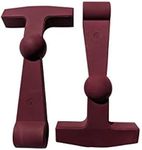 2-Pack Replacement Lid Latches - Yeti Cooler Accessories - Alternative Cooler Locks - Compatible with Yeti and RTIC Hard Coolers - Designed and Manufactured - Durable & Ergonomic Design (Maroon)