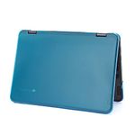 mCover Case Compatible for 2021~2022 11.6" Lenovo Chromebook 300E G3 / 500E Gen 3 Convertible Laptop ONLY (NOT Compatible for Other Lenovo Models) (Aqua)