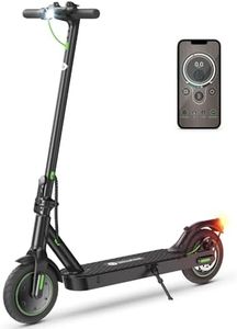 isinwheel Electric Scooter, 8.5/10 Inch Wheel Electric Scooters Adult, Fast E Scooter, 30KM/40KM Long Range, 3 Speed Modes with App Control, Doual Braking System