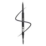 MARS OH Brow Eyebrow Pencil | Micro Precision Retractable with a Spoolie | Highly Pigmented | Smudge Proof & Water Resistance | Long-Lasting | Lightweight Eyebrow Pencil | (0.1 gm) (Black)