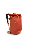 Osprey Europe Transporter Roll Top Unisex Lifestyle Backpack Orange Dawn O/S, One Size