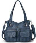 Purses and Handbags for Women Large Hobo Shoulder Bags Soft PU Leather Multi-Pocket Tote Bag