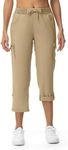 TBMPOY Womens Cargo Capris with Poc