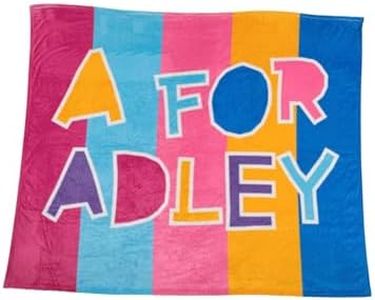 A FOR ADLEY Merch, Comfy Cozy Blanket with Giant Adley Signature Logo