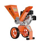 Forest Master FM6DD-ADJ 6hp Petrol Wood Chipper with Oil – Rotatable Hopper, Direct Drive, Compact & Portable – Chips up to 50mm (2") – Enhanced Anti-Blocking System