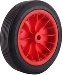 Shoze 12-Inch 305MM Red Rubber Puncture Proof Wheel Tyre for Garden Wheelbarrow Trolley