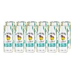 Malibu Pre-Mixed Pina Colada Rum Can, 12 x 25cl (Case of 12)