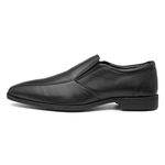 Hush Puppies Men's Ellis School Uniform Shoe, Black, 6 UK Medium