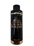 Nushine Brass, Copper & Bronze Polish 100ml, Brass Cleaner, Bronze cleaner, Copper Cleaner - Ecofriendly, Solvent Free & Contains Anti Tarnish Agent to delay Future Tarnish