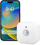 Eve Motion (Matter) – Smart motion sensor with light sensor, IPX3, smart control of devices, Matter & Thread, works with Apple Home, Alexa, Google Home, SmartThings, requires Thread Border Router