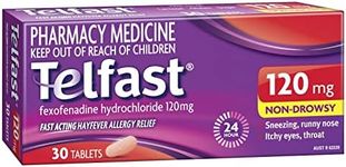 Telfast 120mg For Hayfever Relief 30 Tablets