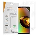 kwmobile Screen Protectors Compatible with Sony Xperia 1 VI Screen Protector - 6X Ultra-Clear Transparent Phone Films