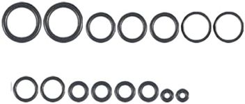 Uouteo Airbrush O Ring Replacements for Airbrush Gun（15Pcs）